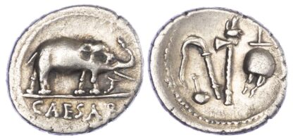 Julius Caesar, Silver Denarius