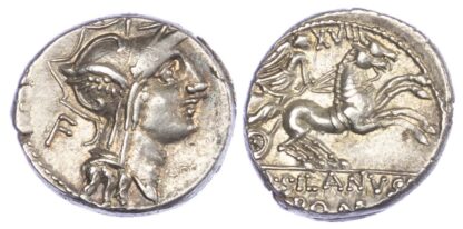 D. Silanus L.f., Silver Denarius