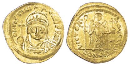 Justinian I, Gold Solidus