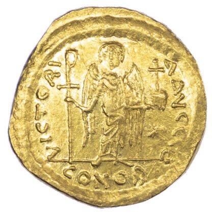 Justinian I, Gold Solidus