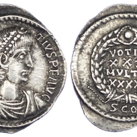 Constantius II, Silver Siliqua