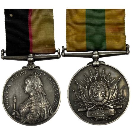 A Sudan Pair awarded to Private George James Johnson