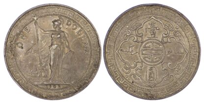 Hong Kong, Edward VII (1901-1910), silver Trade Dollar, 1902