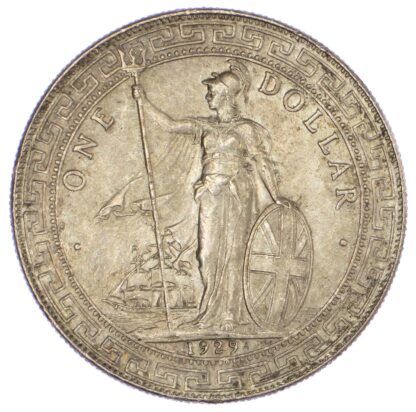 Hong Kong, George V (1910-1936), silver Trade Dollar, 1929