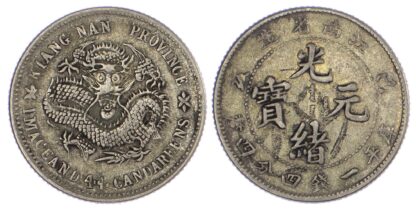 China, Kiangnan, silver 20 Cents, 1899
