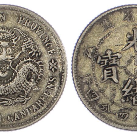 China, Kiangnan, silver 20 Cents, 1899