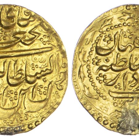Qajar, Fath ‘Ali Shah (AH 1212-1250 / 1797-1834 AD), gold Toman