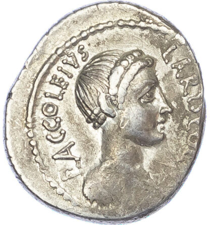 P. Accoleius Lariscolus, Silver Denarius