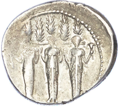P. Accoleius Lariscolus, Silver Denarius