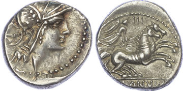 D. Silanus L.f., Silver Denarius