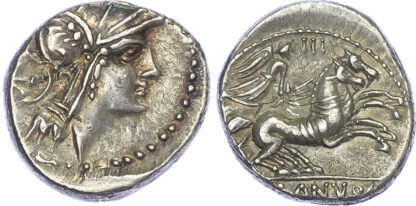 D. Silanus, Silver Denarius