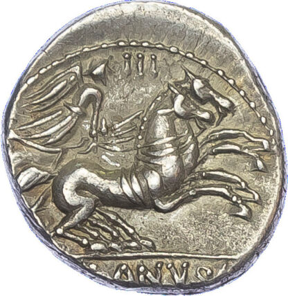 D. Silanus, Silver Denarius