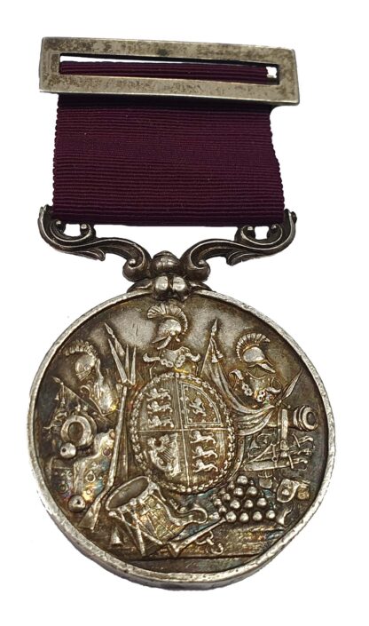Army Long Service and Good Conduct Medal, QVR, large letter reverse, to Serjeant H. Sidwall