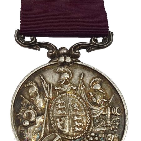 Army Long Service and Good Conduct Medal, QVR, large letter reverse, to Serjeant H. Sidwall