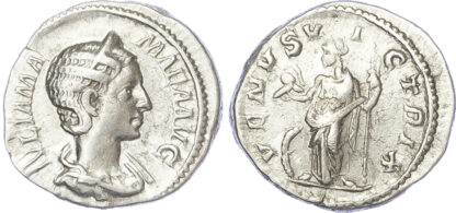 Julia Mamaea (Mother of Severus Alexander), Silver Denarius