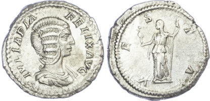Julia Domna (Wife of Septimius Severus), Silver Denarius