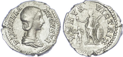 Plautilla (Wife of Caracalla), Silver Denarius