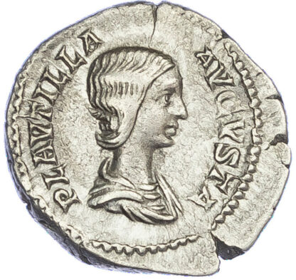 Plautilla (Wife of Caracalla), Silver Denarius
