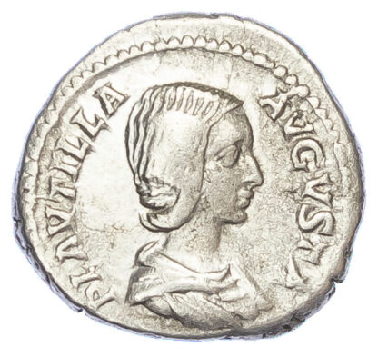 Plautilla (Wife of Caracalla), Silver Denarius
