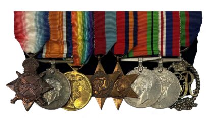 Royal Naval Reserve, Royal Naval Volunteer Reserve Long Service Group of 8 awarded to Lieutenant Commander Bernard Coles