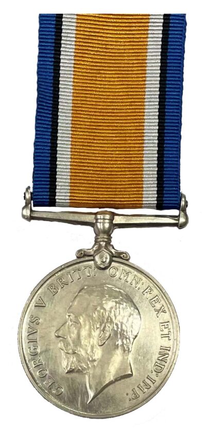 British War Medal 1914-1920 awarded to Private Thomas Rutherford