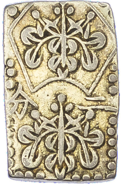 Japan, Meiji (1867-1912 AD), electrum 2 Bu, c. 1868-1869