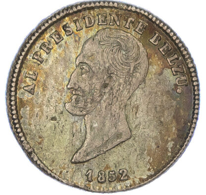 Bolivia, President Belzu, silver Proclamation Medal, Potosi, 1852