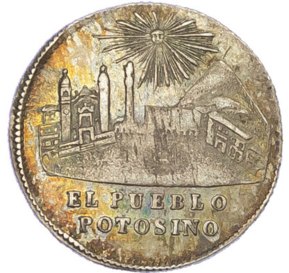 Bolivia, President Belzu, silver Proclamation Medal, Potosi, 1852