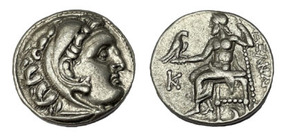 Alexander the Great, Posthumous Silver Drachm