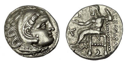 Alexander the Great, Posthumous Silver Drachm