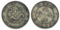 China, Chekiang Province, silver 10 Cents, c. 1898-1899