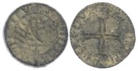 India, Portuguese Malacca, Manuel I (1495-1521 AD), tin Bastardo, second issue, 1512-15 AD