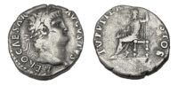 Nero, Silver Denarius