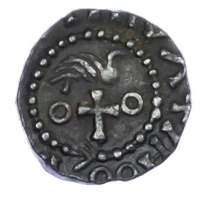 Anglo-Saxon England, Primary Phase (c. 680-710), Series BIA/C, Sceat, double diademed bust right