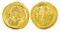 Justinian, Gold Solidus