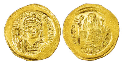 Justinian, Gold Solidus