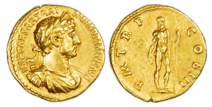Hadrian, Gold Aureus