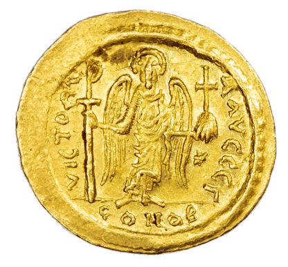 Justinian I, Gold Solidus