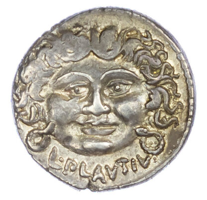 L. Plautius Plancus, Silver Denarius