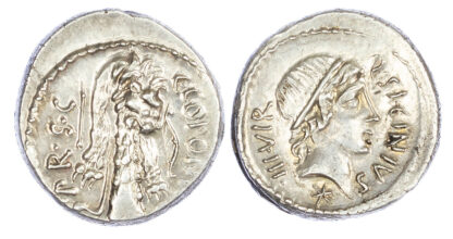 Q. Sicinius, Silver Denarius