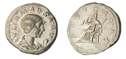Julia Maesa (Grandmother of Elagabalus), Silver Denarius
