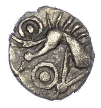 Iceni, Silver ½ Unit, ‘Norfolk Ring Boar’ Type