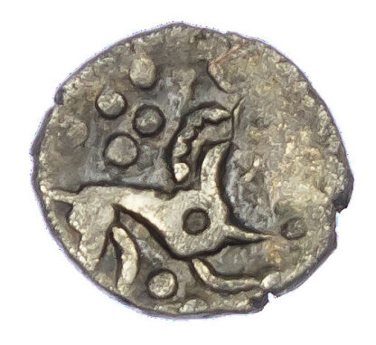 Iceni, Silver ½ Unit, ‘Norfolk Ring Boar’ Type