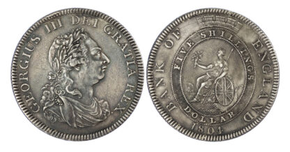 George III (1760-1820), Bank of England Dollar, 1804