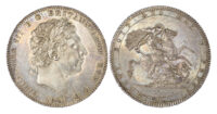 George III (1760-1820), Crown, 1820 LX