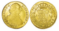 Chile (colonial), Carlos IV (1788-1808), gold 8 Escudos, 1808