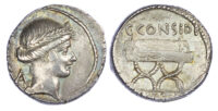 C. Considius Paetus, Silver Denarius