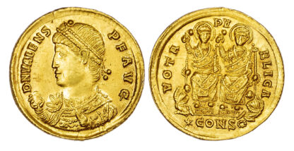 Valens, Gold Solidus