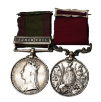 Afghanistan, Long Service Pair awarded to Corporal Thomas Harwood