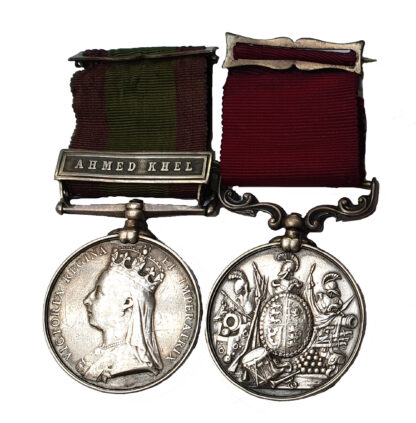 Afghanistan, Long Service Pair awarded to Corporal Thomas Harwood